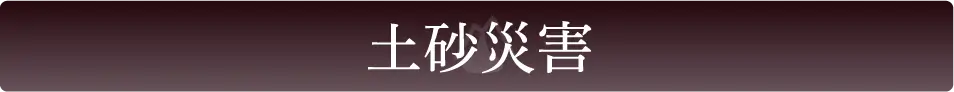 土砂災害